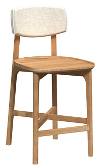 Walnut Stool BSFW-1911