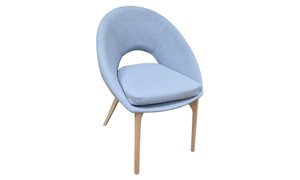 Chaise en chêne rouge CR-9600